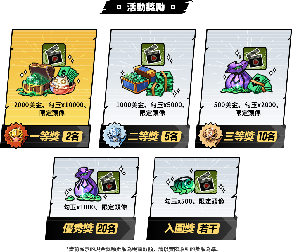 獎品